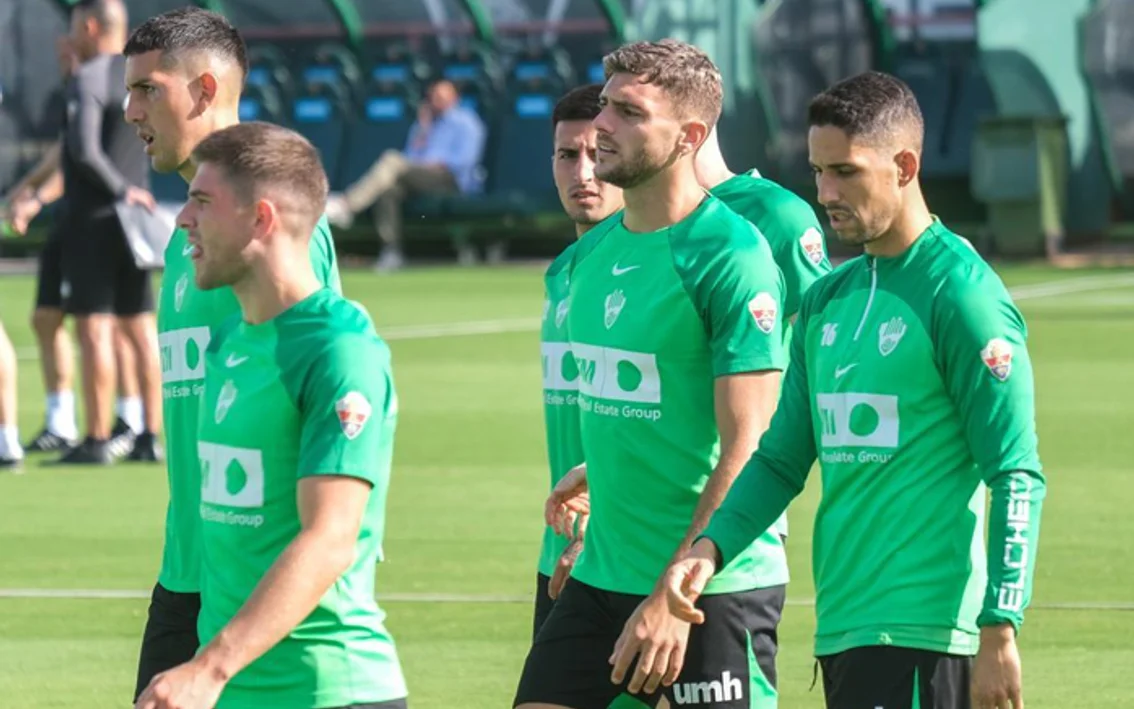 El Elche vuelve al trabajo con Fidel integrado y con Fede Fernández ...