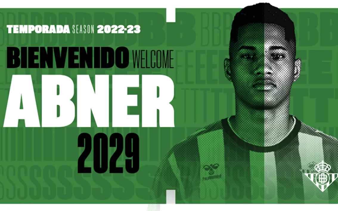 Abner Vinicius es oficialmente nuevo jugador del Betis - FútbolFantasy