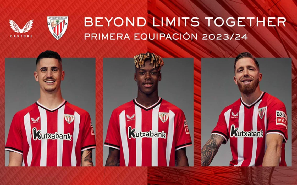 El Athletic presenta su primera equipación para la temporada 23/24 ...