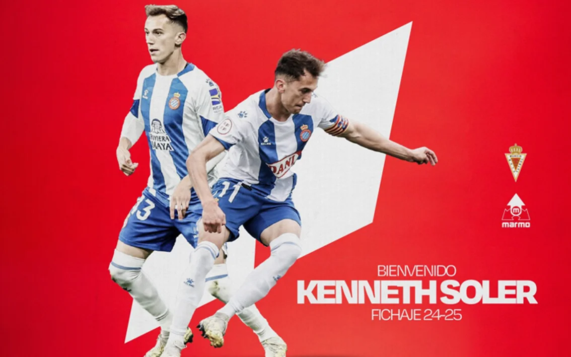 El Espanyol hace oficial la cesión de Kenneth Soler al Real Murcia ...
