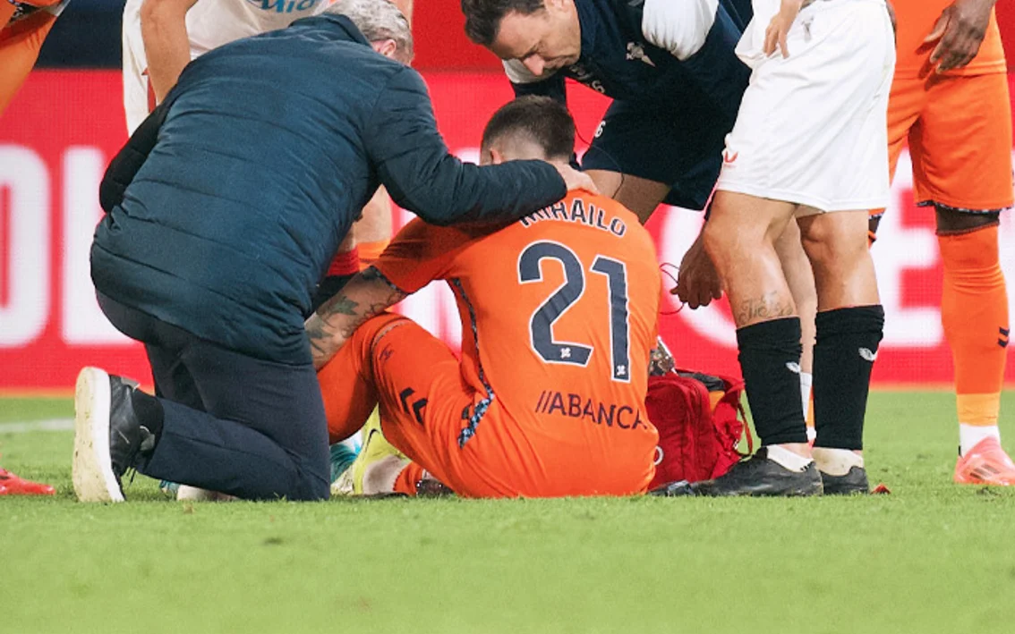 Parte médico oficial preliminar de Mihailo Ristic - FútbolFantasy