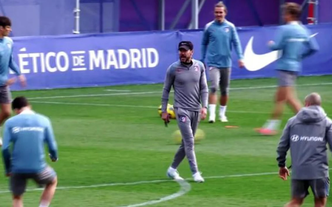 Rodrigo de Paul y Koke, al margen en la vuelta al trabajo del equipo ...