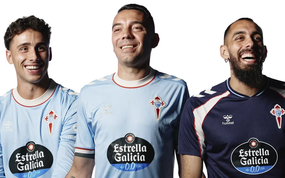 El Celta presenta sus equipaciones para la temporada 2026/27 ...