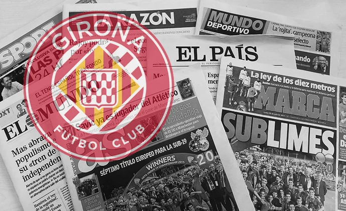 Las alineaciones probables del Girona para la jornada 1 según la prensa especializada