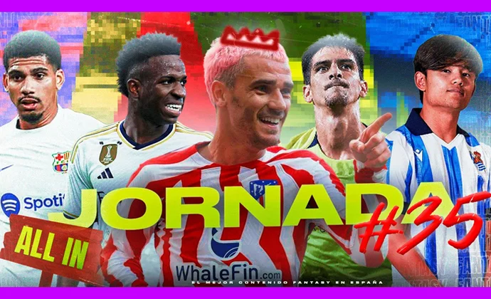 Análisis Fantasy de la jornada 35 por Carrasco: Alineaciones probables, lesionados y sancionados