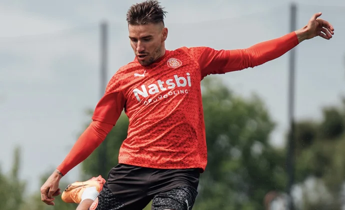 Vuelta al trabajo en La Vinya sin rastro de Stuani