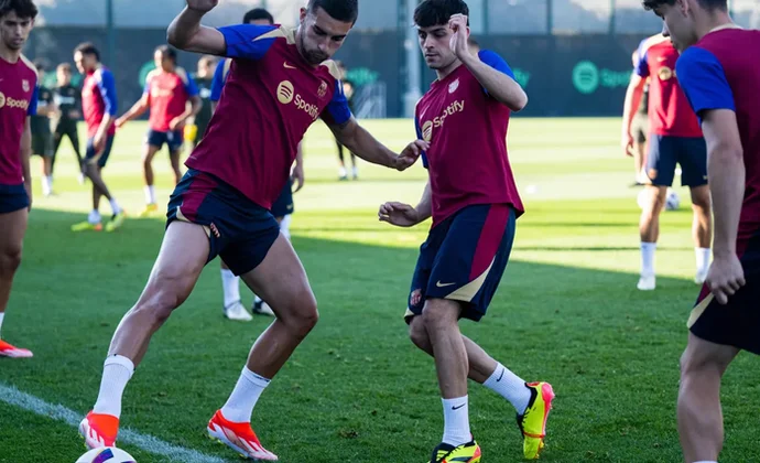 Gavi, Balde y De Jong, únicas bajas este jueves