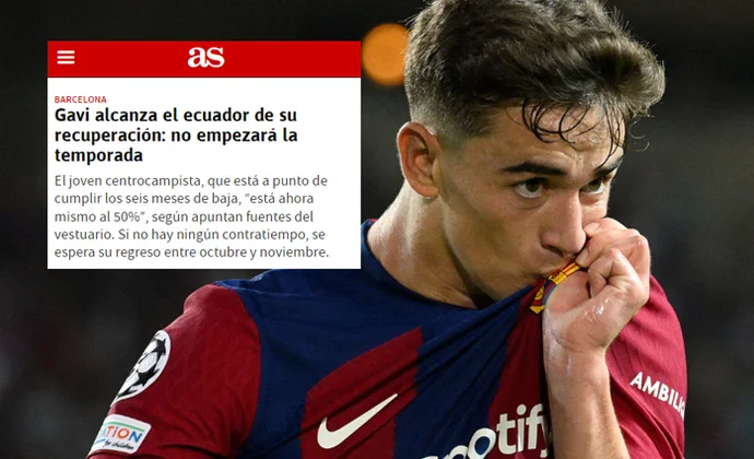 Javier Miguel dice que Gavi no volverá hasta noviembre