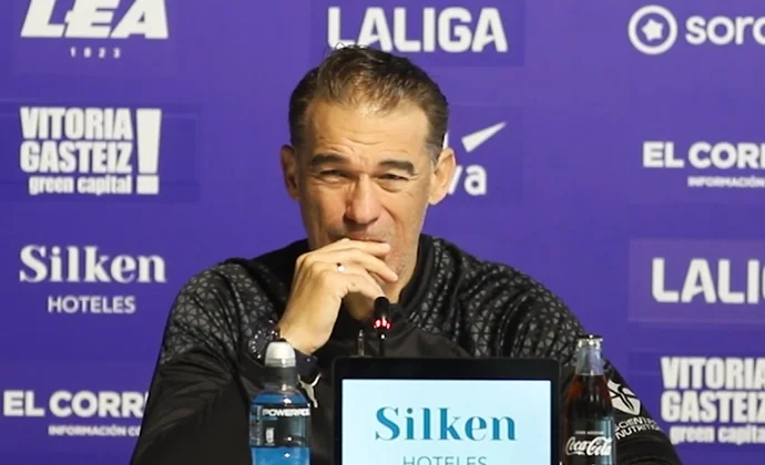 Luis García habla de Gorosabel, Duarte, Hagi, Sivera, Owono y el Girona y recuerda que se avecinan rotaciones