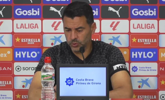 Míchel, sobre Stuani, David López, Yangel Herrera, las rotaciones y el Alavés