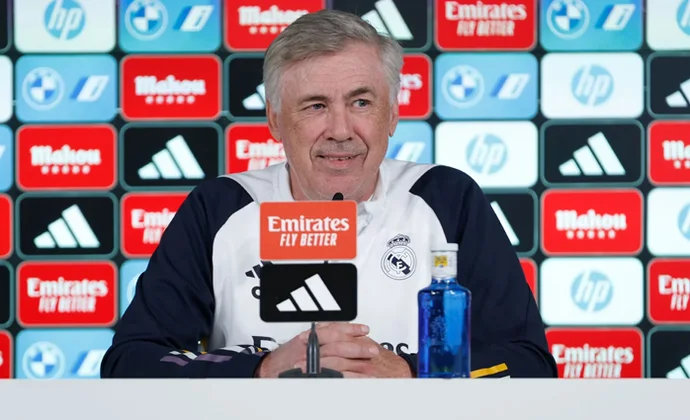 Ancelotti confirma rotaciones y habla de Vinicius, Courtois, Militao, Kepa, Lunin, Tchouaméni, Rudiger, Nacho, Bellingham y Kroos