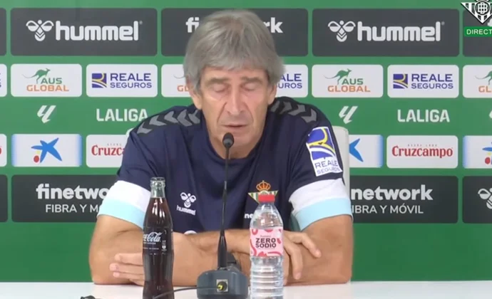Pellegrini, sobre Pezzella, Assane, Guido, Isco, Fekir, Bravo, Félix, Marc Roca, Bartra, las rotaciones y el Almería