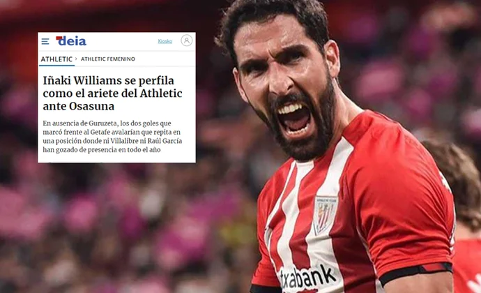 Deia no ve a Raúl García de titular y espera a Iñaki Williams de nueve