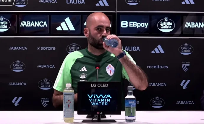 Giráldez, sobre Swedberg, Carles Pérez, Ristic, Tapia, Bamba, Aspas y el Atlético