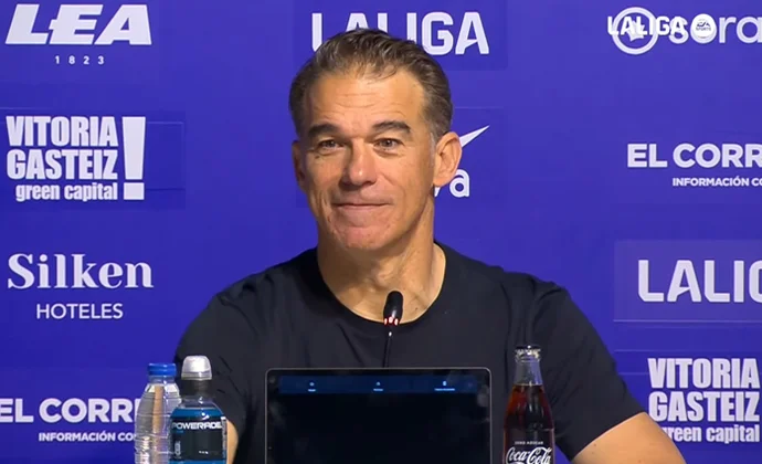 Luis García analiza el empate y habla de Guridi, Sivera y Owono