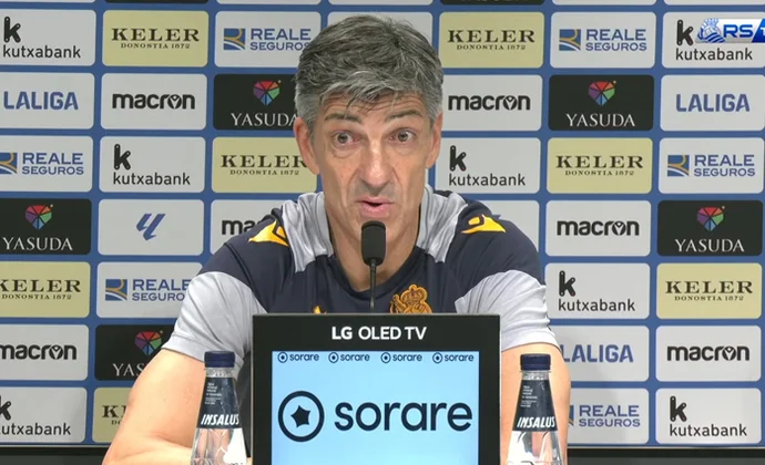 Imanol, sobre Galán, Zubeldia, Traoré, Tierney, Zubimendi, el lateral izquierdo y el Barça