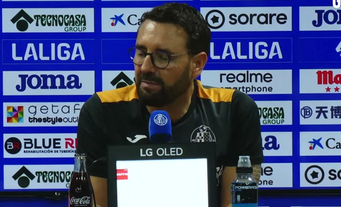 Bordalás explica cómo llega el equipo y habla de Mata y el Cádiz