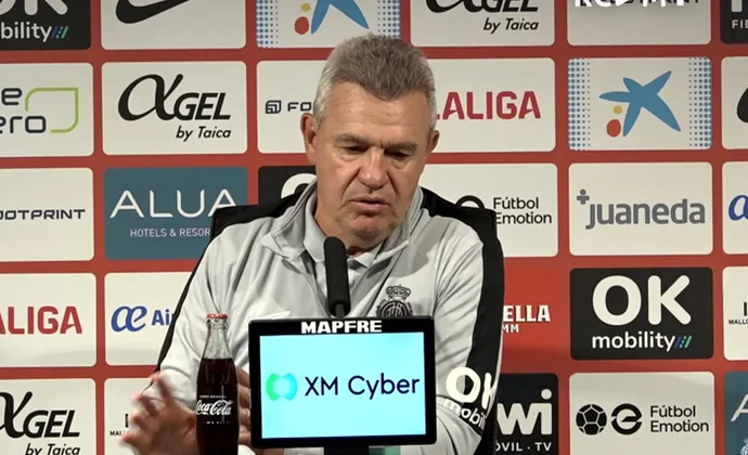 Aguirre esconde un tocado y habla de Maffeo, Muriqi y Osasuna