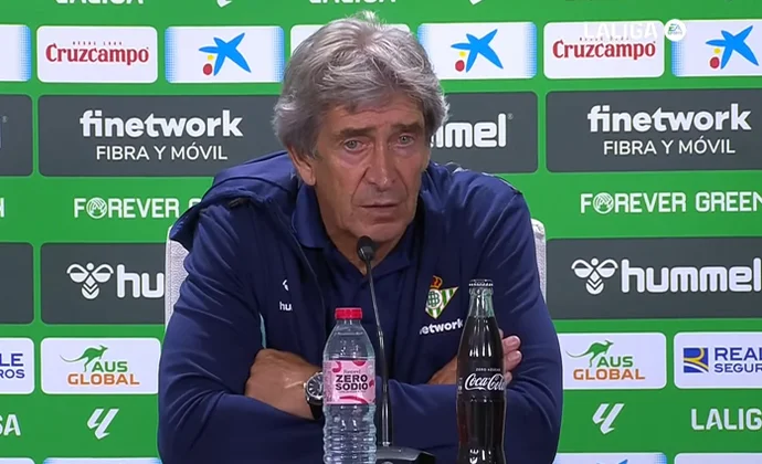 Pellegrini valoró el triunfo y habló de las rotaciones, Guido, Pezzella y Sokratis