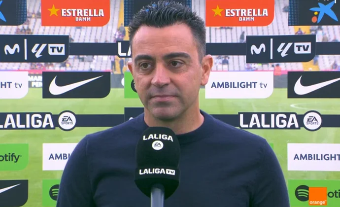 Xavi justifica la suplencia de Araujo este lunes