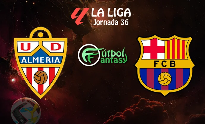 Alineaciones probables y previa fantasy del Almería - Barcelona