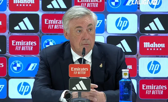 Ancelotti, sobre Courtois, Kroos, Güler, Bellingham, Carvajal, Lunin y Vinicius