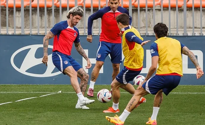 Simeone ensaya once sin Samuel Lino y Lemar se prueba con el grupo