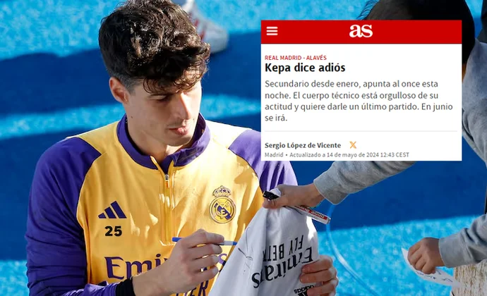As asegura que Kepa será titular esta noche