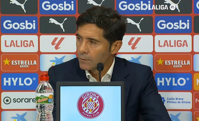 Marcelino reconoce la superioridad del Girona pero termina satisfecho