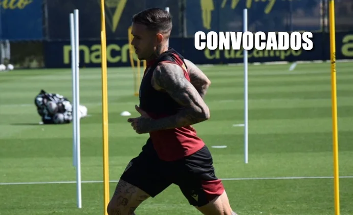 Ledesma entra en la lista pese al corte y se quedan fuera los seis lesionados