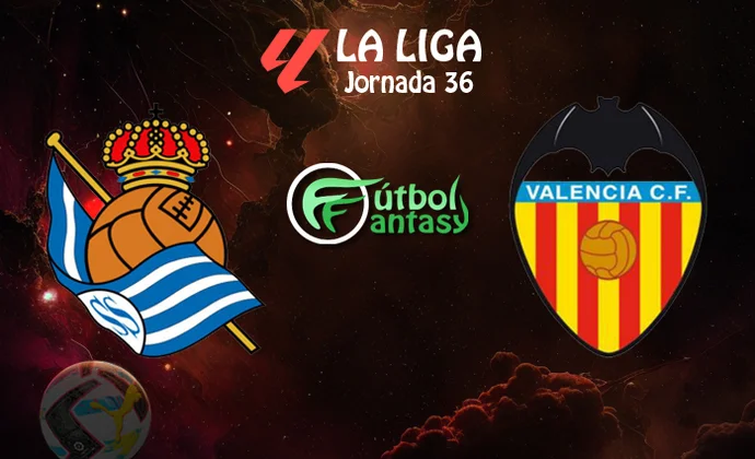 Posibles alineaciones y previa fantasy del Real Sociedad - Valencia