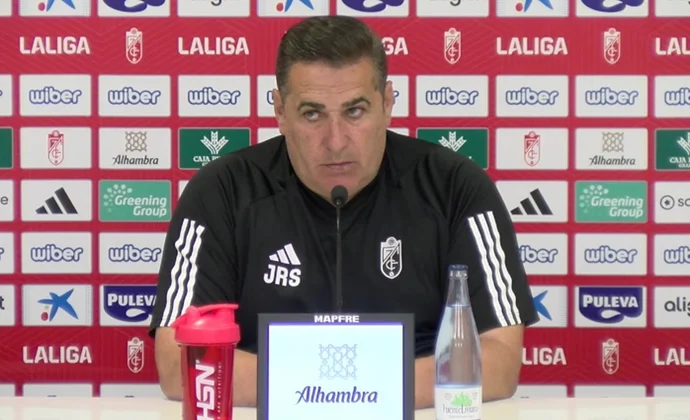 Sandoval confirma a Marc Martínez para lo que resta y habla de Uzuni, Jozwiak, Batalla, Raúl, Ignasi, las rotaciones y el Rayo