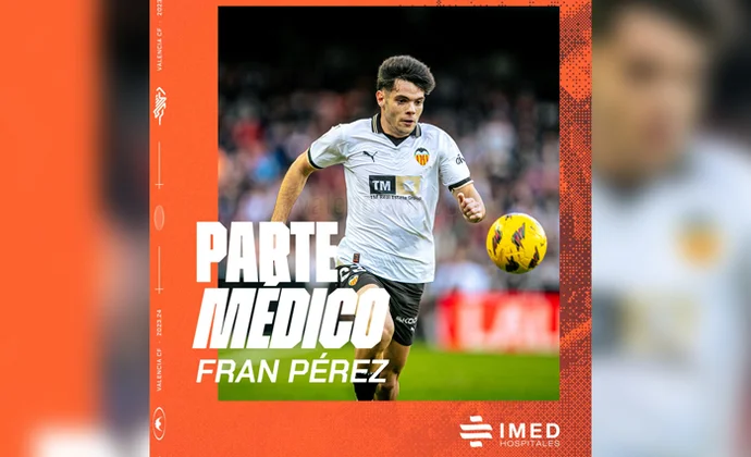 Parte médico oficial de Fran Pérez