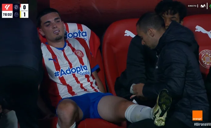 Miguel Gutiérrez no terminó lesionado, pero sí con calambres