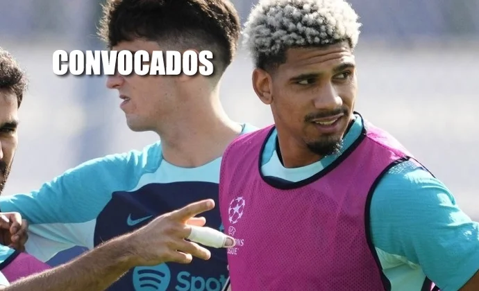 Lista del Barcelona sin Ronald Araujo y su parte médico