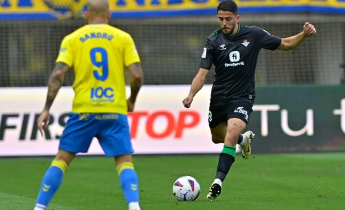 Jornada 36: Las Palmas 2-2 Betis. Estadísticas y puntos fantasy