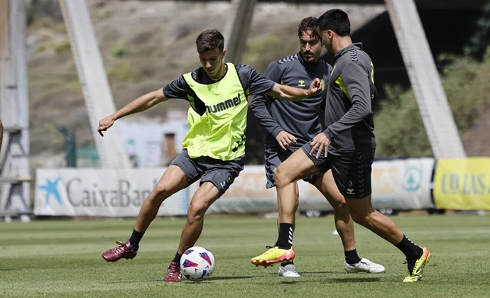 Las Palmas retoma los entrenamientos con la baja de Sinkgraven