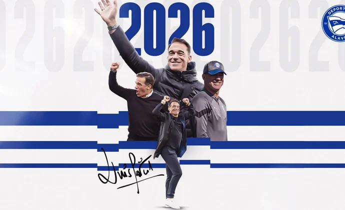 El Alavés hace oficial la renovación de Luis García por dos temporadas