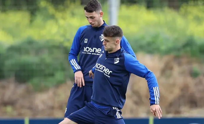 David García y Kike Barja, únicas bajas hoy en Tajonar