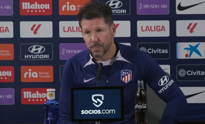 Simeone, sobre Correa, Morata, Vermeeren, Osasuna y la portería a cero