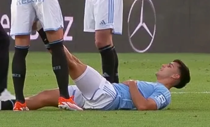 El cansancio y los calambres también provocaron la sustitución de Sotelo