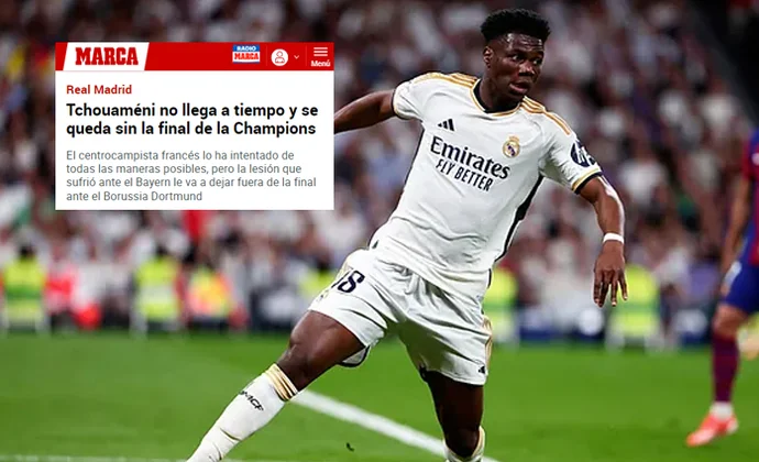 José Félix Díaz descarta a Tchouaméni para la final de Champions