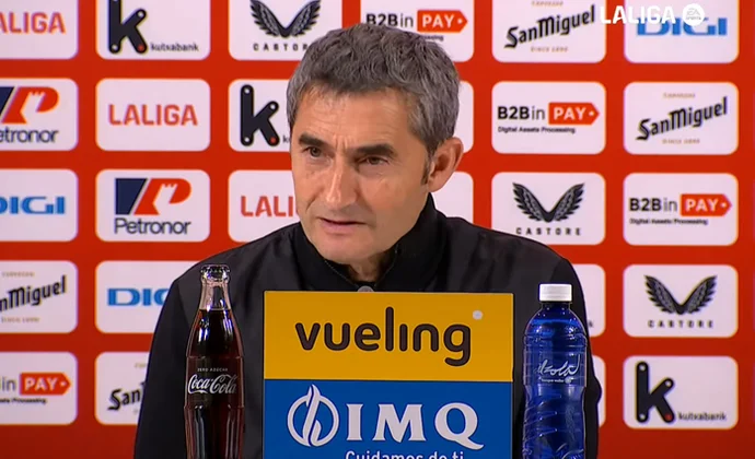 Valverde, sobre Muniain, Raúl García, De Marcos y Agirrezabala