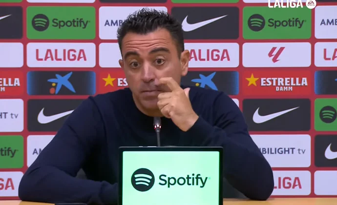 Xavi cree que el equipo juega mejor que el año pasado y ya planifica la próxima temporada
