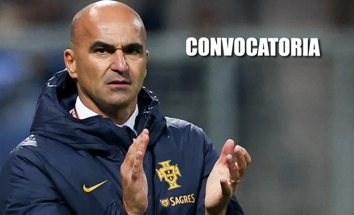 Roberto Martínez anuncia la lista de Portugal para la Eurocopa