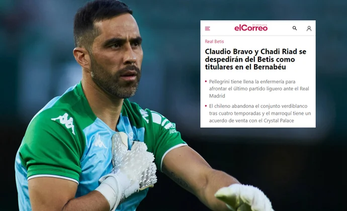 El Correo de Andalucía asegura que Bravo y Chadi Riad serán titulares en el Bernabéu