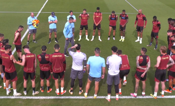 Ousou y Maxi Gómez tampoco se ejercitaron este jueves en El Rosal