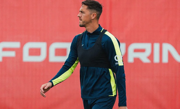 Raíllo y Maffeo se ejercitan con total normalidad esta semana