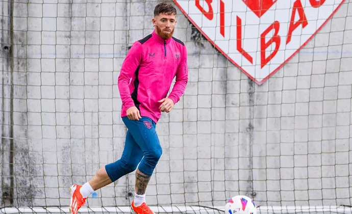 Parte médico oficial de Iker Muniain: conjuntivitis aguda