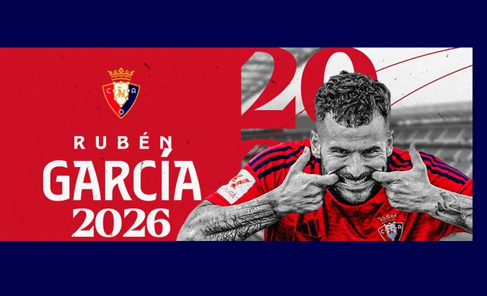 Rubén García, que finalizaba contrato, renueva de forma oficial